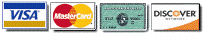 Accepted Cards: Visa, Mastercard, Amex and Discover